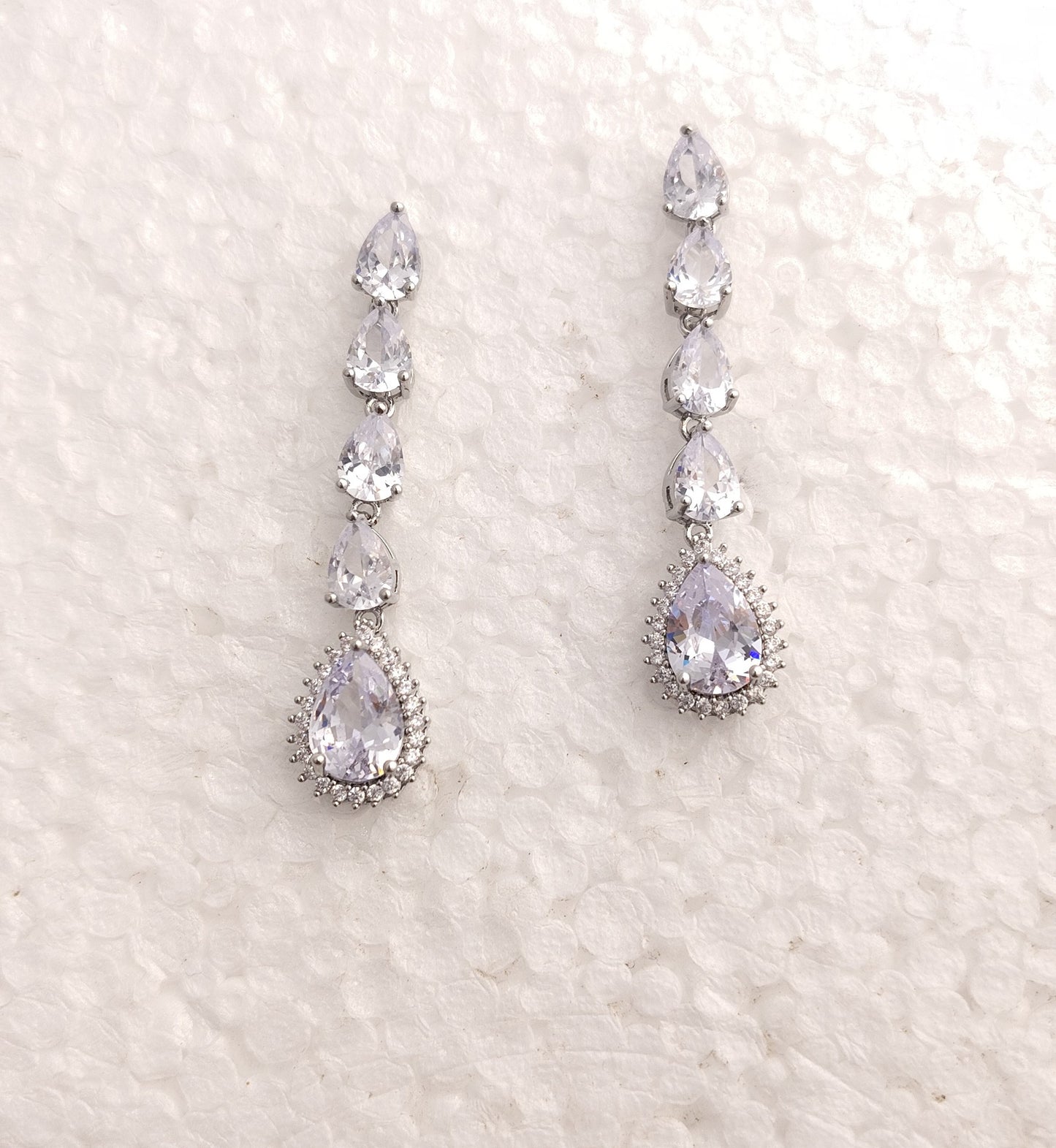Crystal Teardrop Earrings