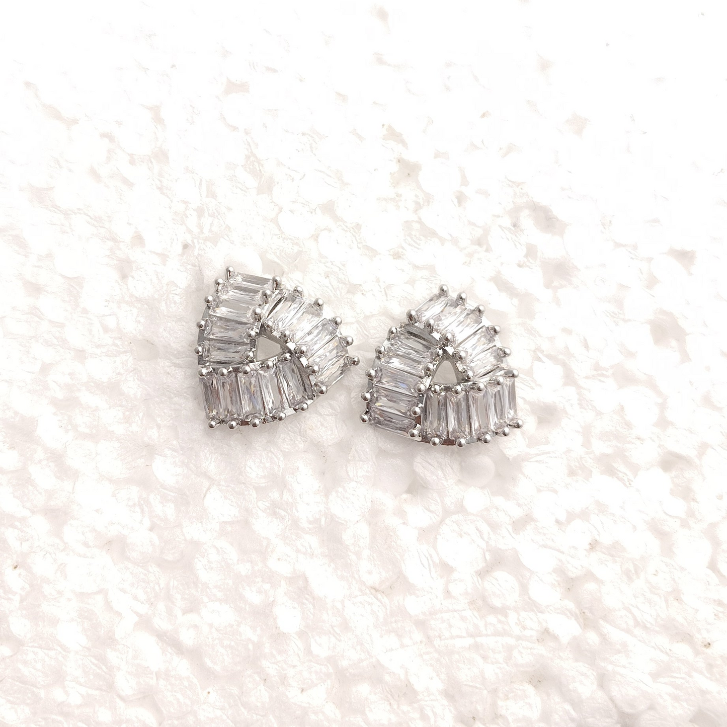 Triangle Crystal Studs
