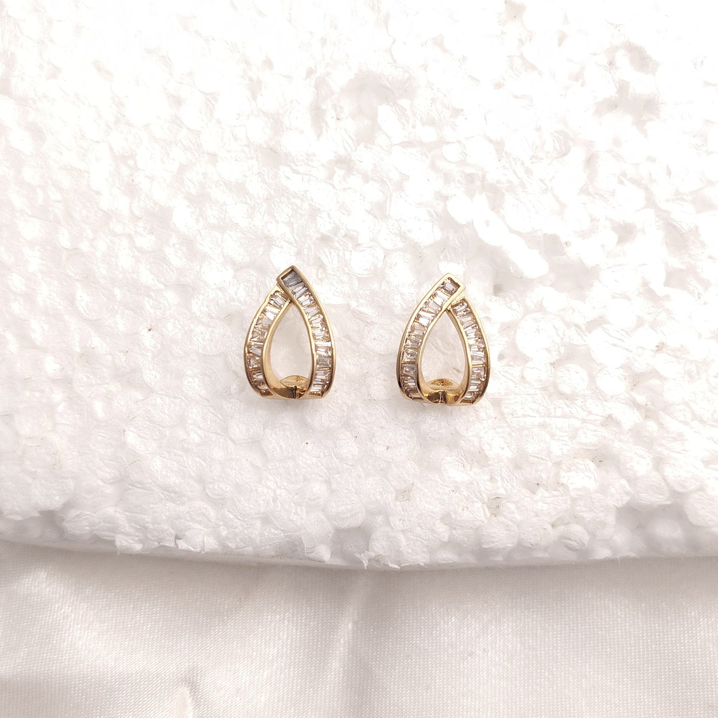 Gold Dewdrop Studs