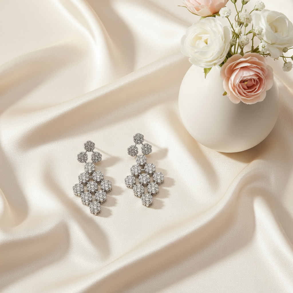 Cluster Earrings