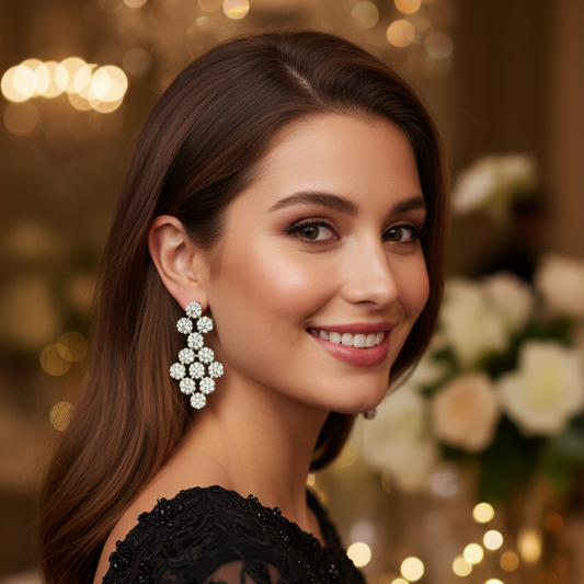 Cluster Earrings
