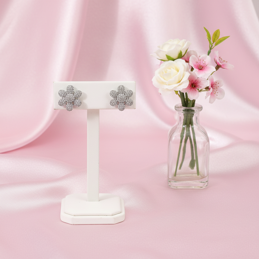 Blooming AD Floral Studs