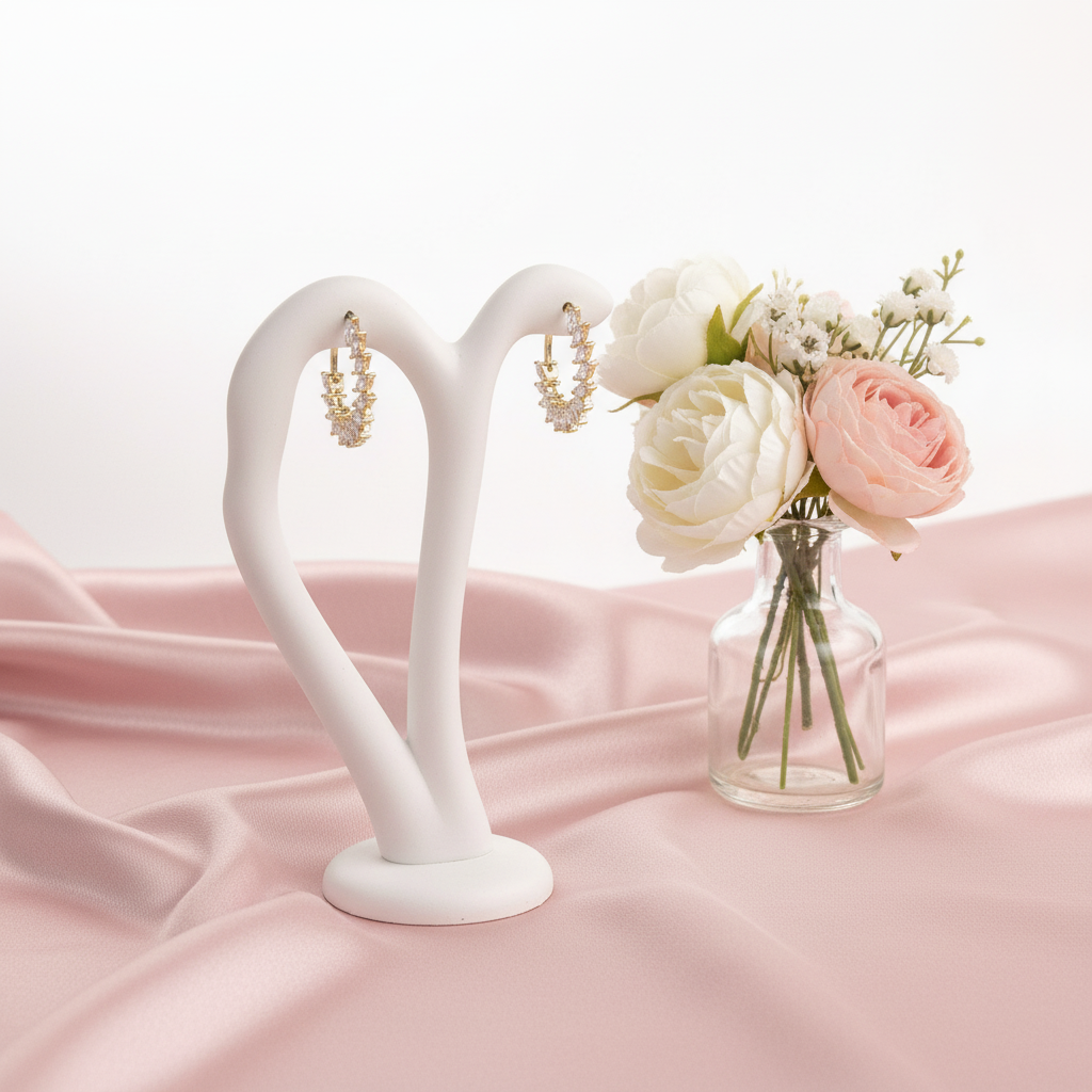 Leafy Stud Earrings