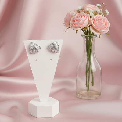 Zira Silver Zirconia Studs