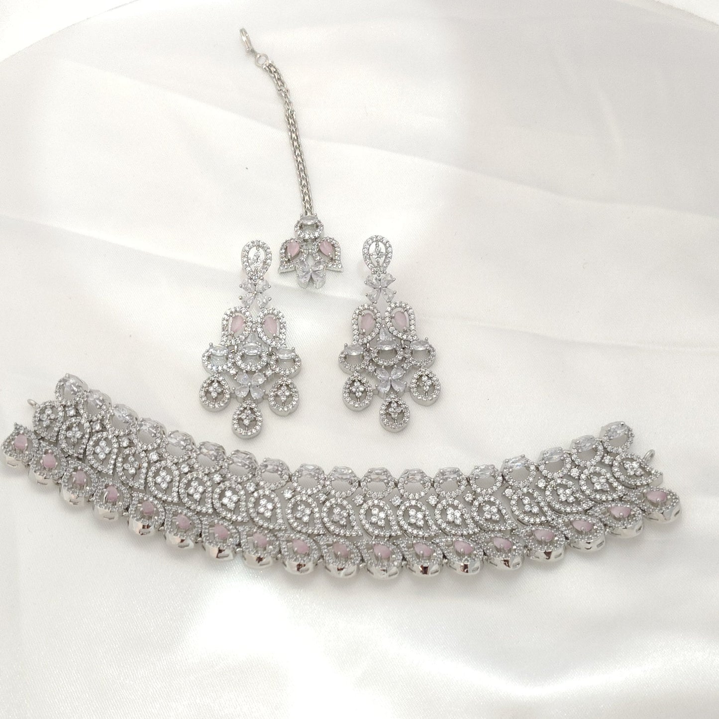 Blush Pink Necklace Set